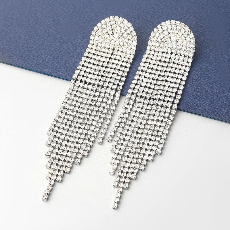 Brinco Strass Elegancie - Zaraty