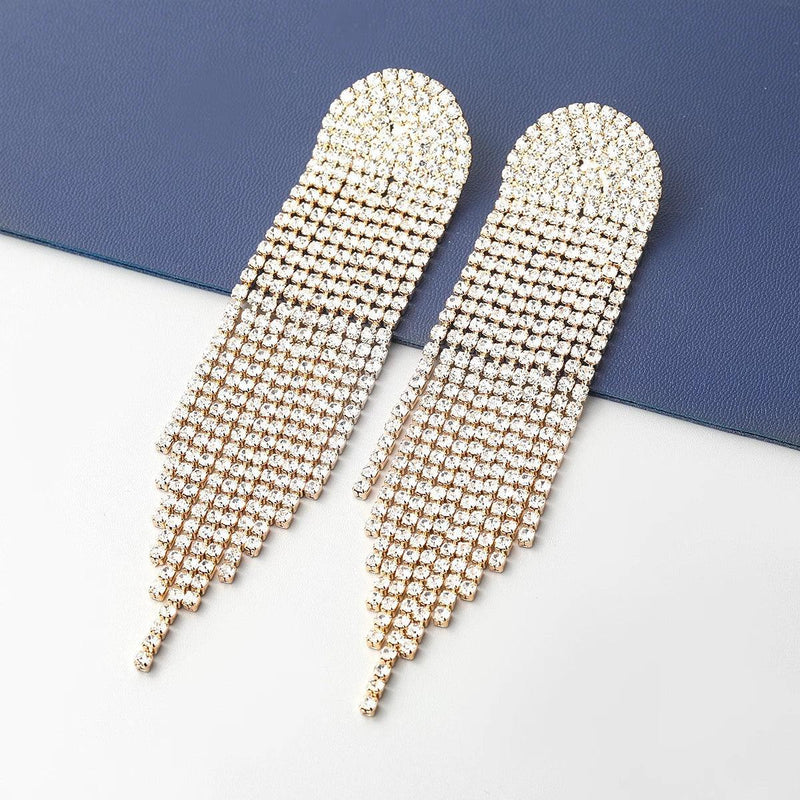 Brinco Strass Elegancie - Zaraty