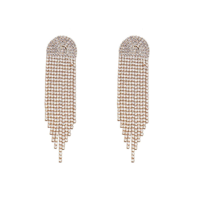 Brinco Strass Elegancie - Zaraty